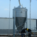 Galvanized steel feed silo automatic feed system for pig farm